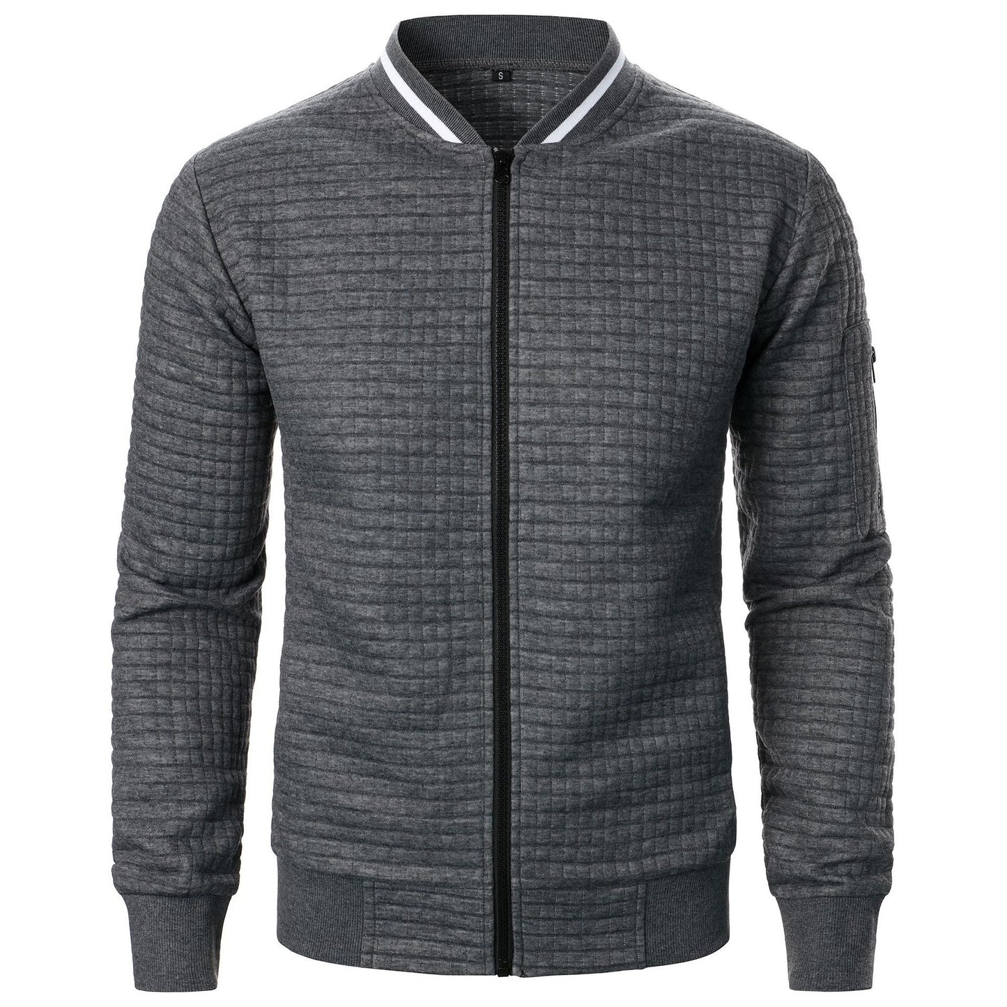 Malcom - Moderner Herrenpullover mit Reißverschluss