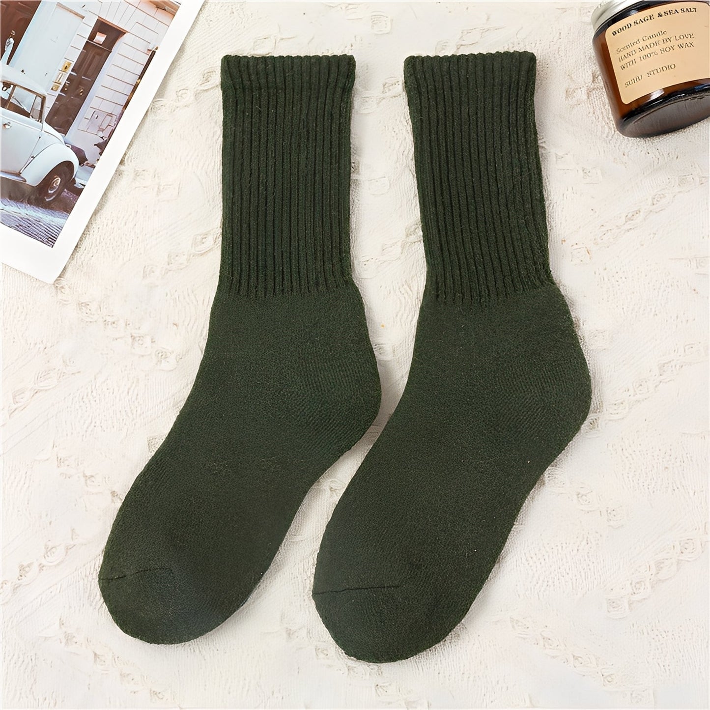 Carmella - Unisex-Socken, warm, dick und gemütlich