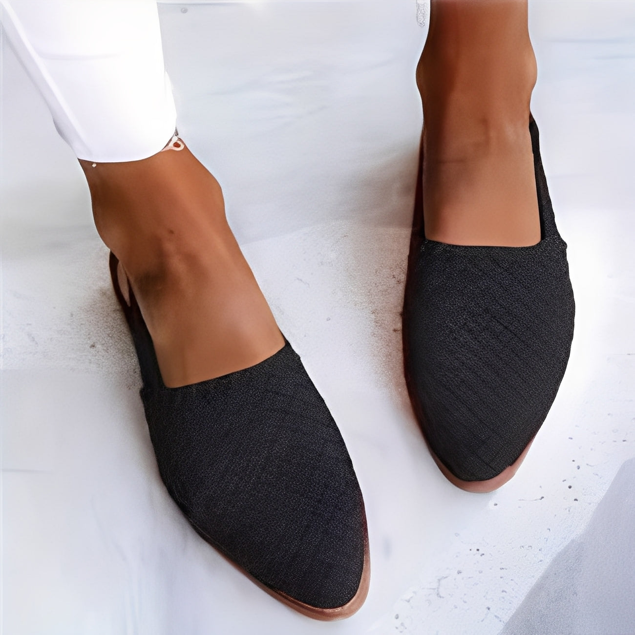 Dolores - Bequeme Damenleder-Sandalen im Flechtdesign