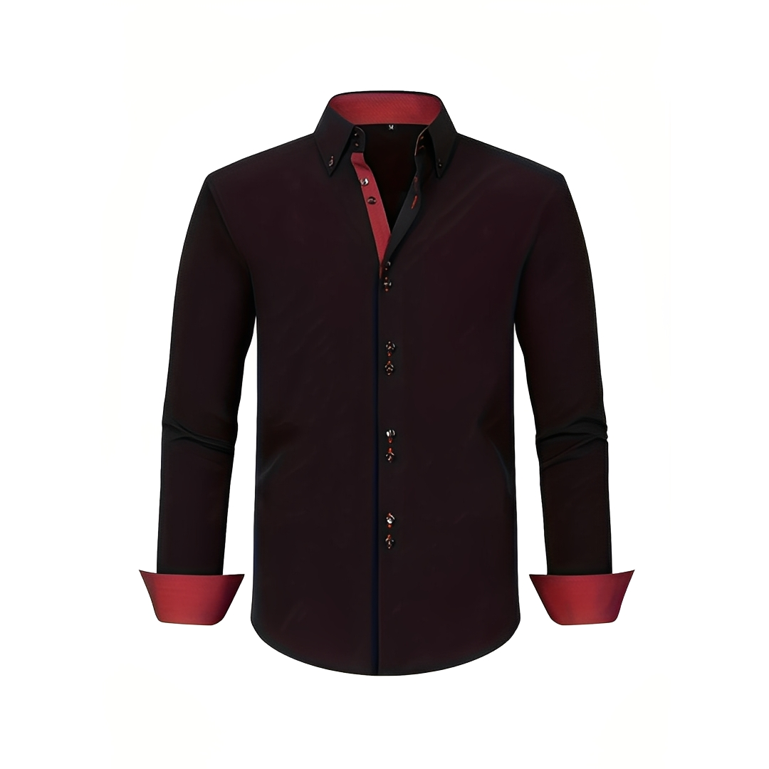 Cirk - Stretch-Langarm-Polo für Herren