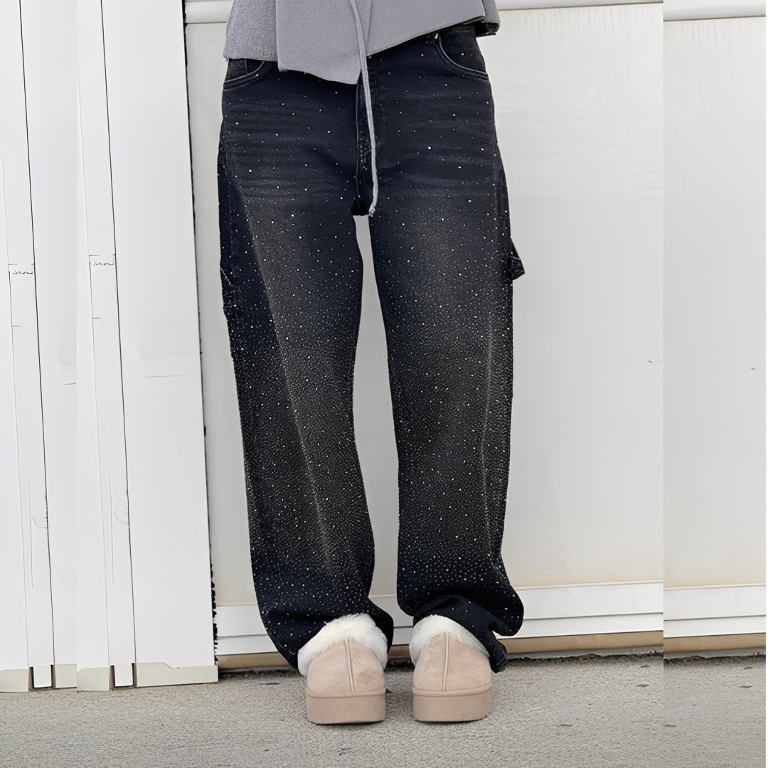 Gigi - Trendige weite Damenjeans