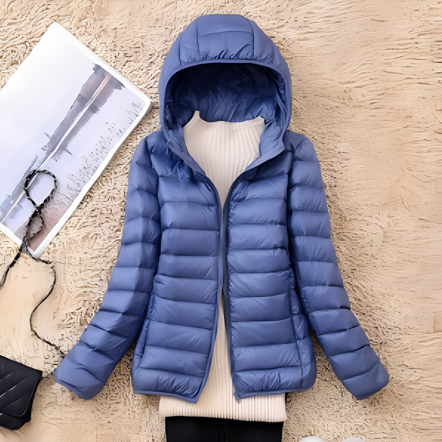 Lyndsay - Bequeme, eng geschnittene Damen-Daunenjacke