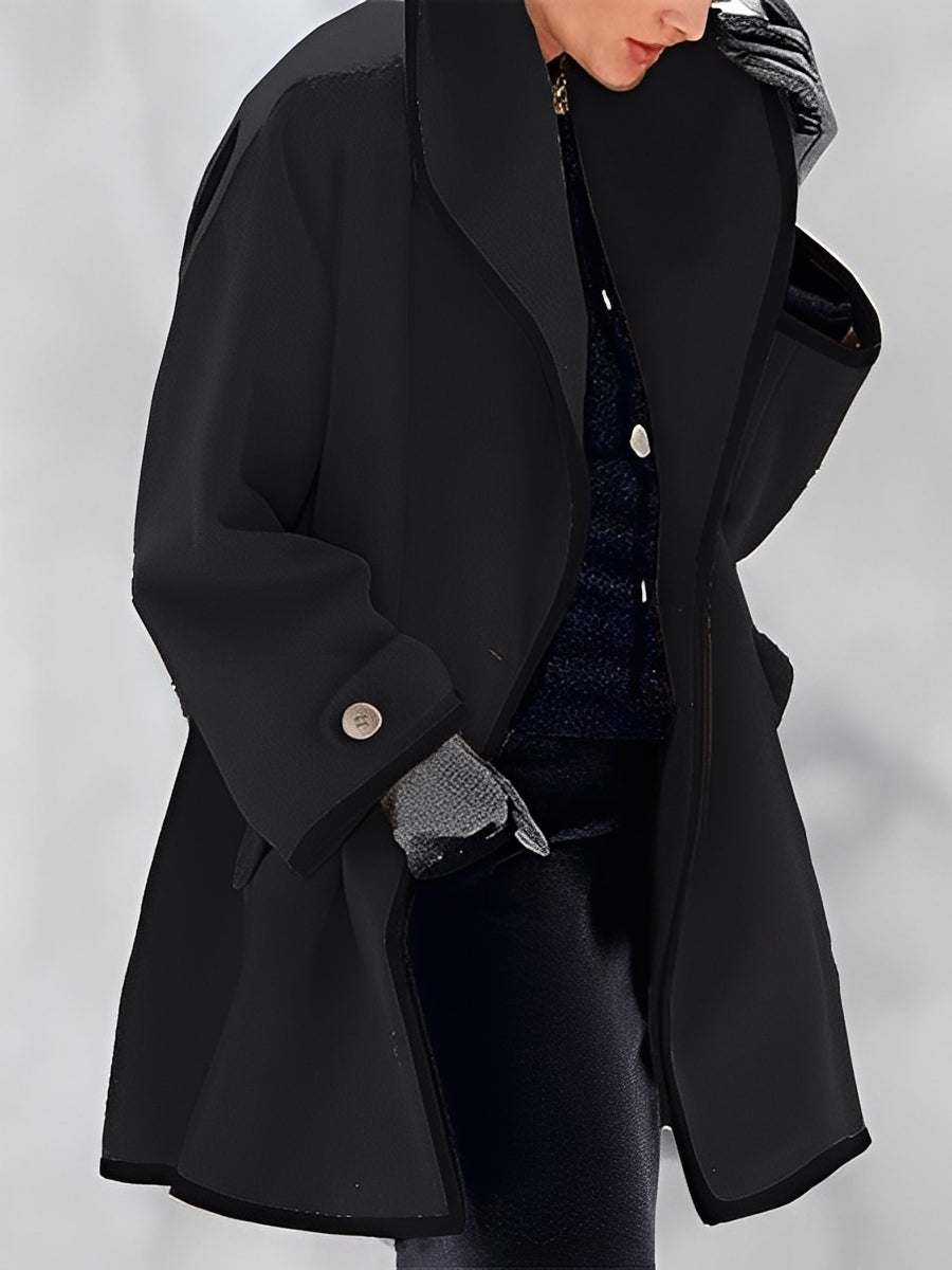Mikayla - Kuschelige Damen-Wolljacke mit Kapuze