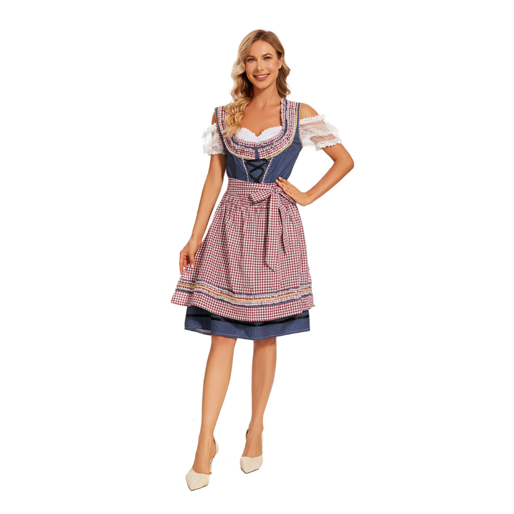 Chanelle - Schulterfreies Oktoberfest Dirndl-Kleid für Damen