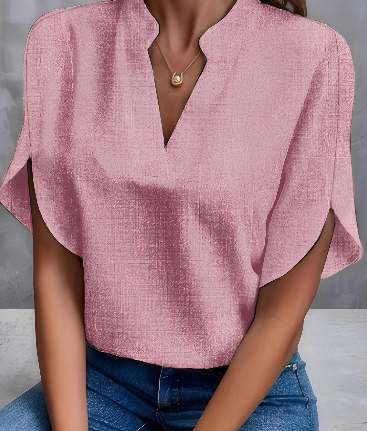 Chantelle - Damenbluse mit V-Kragen