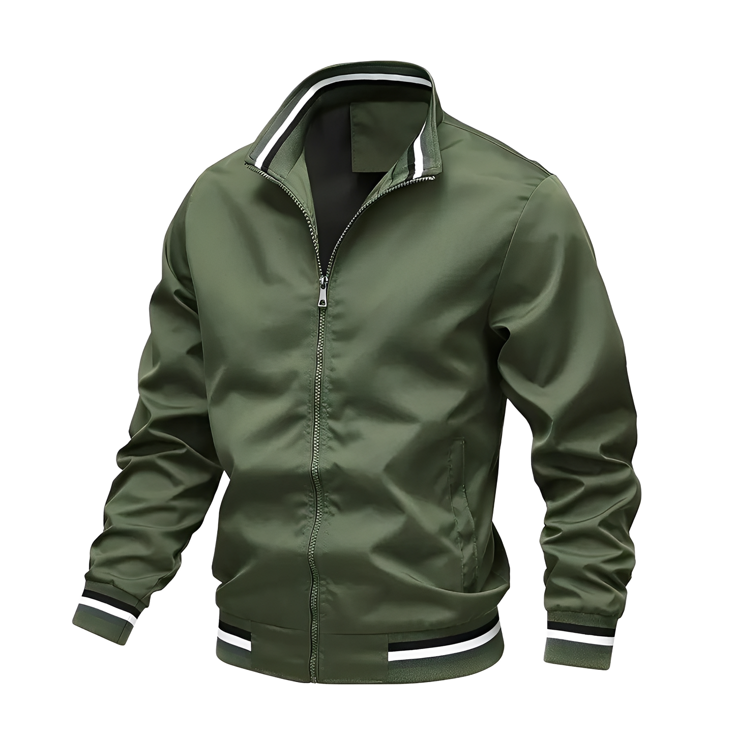 Jeremy - Coole Herren-Bomberjacke mit Streifen