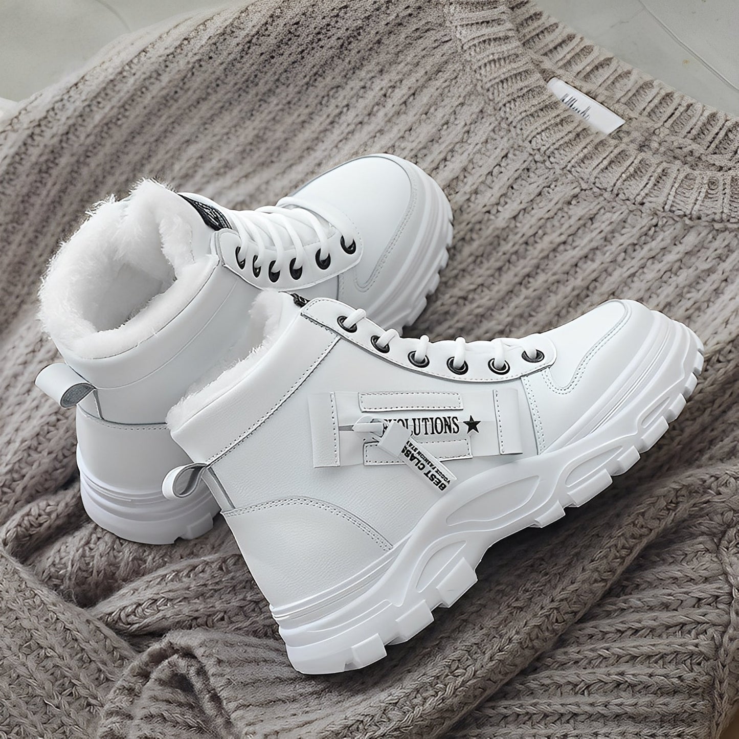 Adamina - Bequeme, warme Damenstiefel