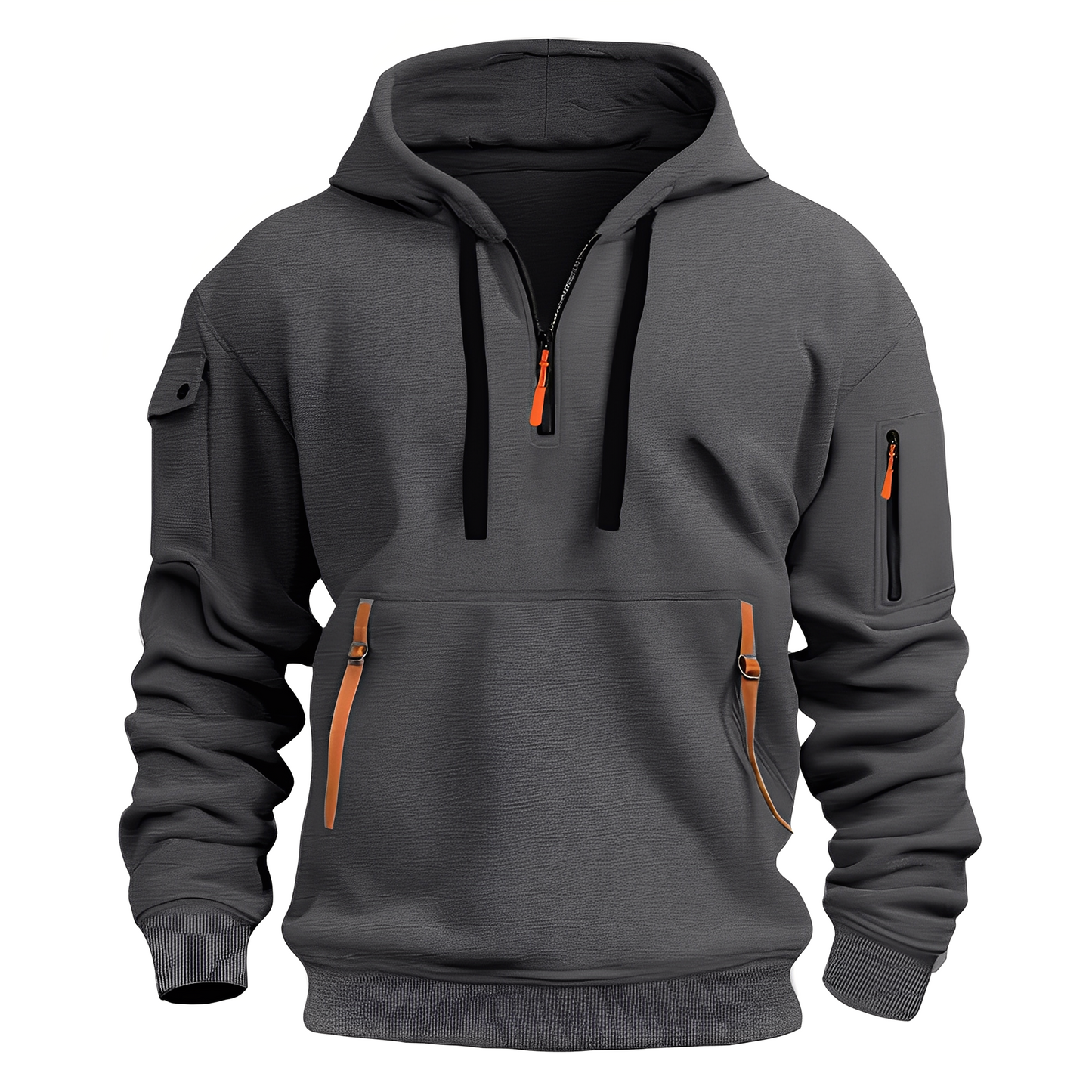 Cornell - Komfortabler Herren-Hoodie mit Reißverschluss