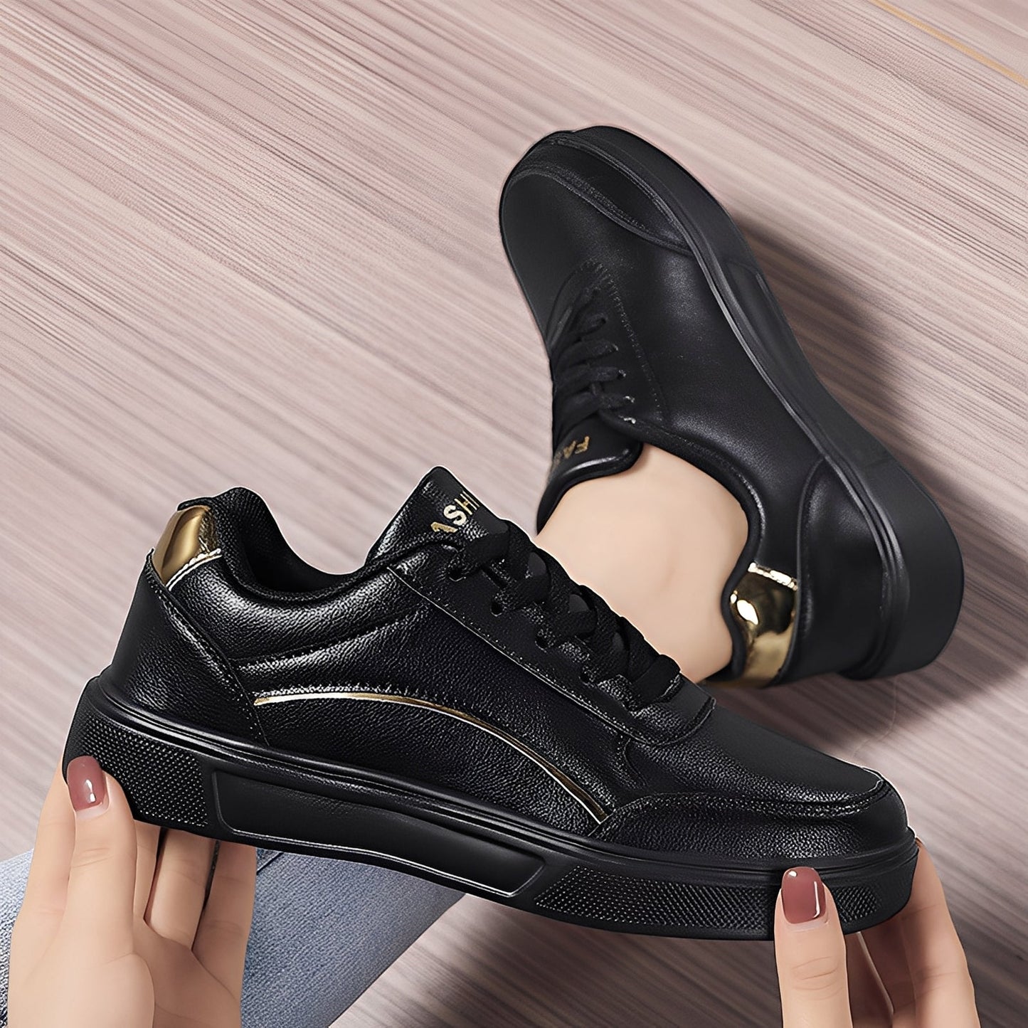 Rexanne - Trendiger Damen-Sneaker aus Kunstleder