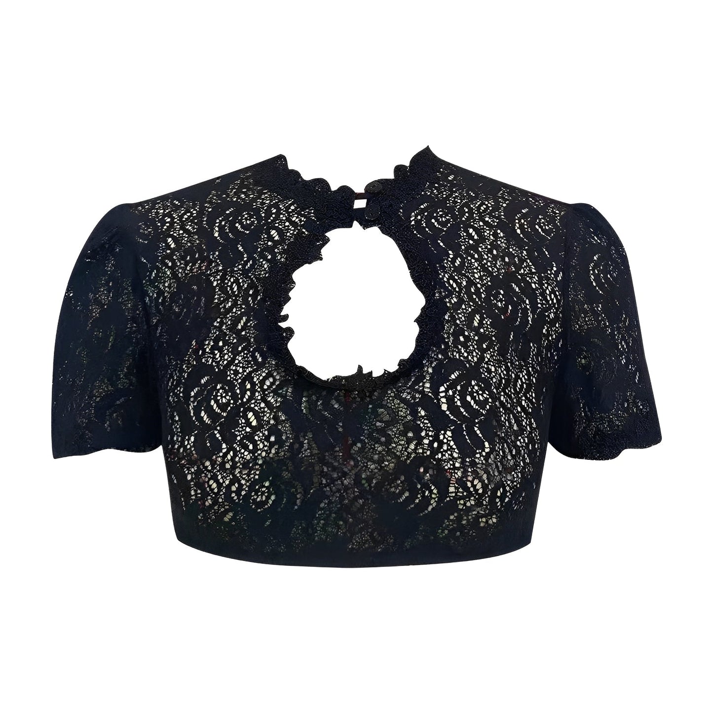 Selby - Damen-Bluse mit Spitze für das Oktoberfest