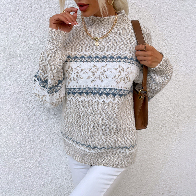 Sabrina - Traditioneller Damenpullover mit Muster