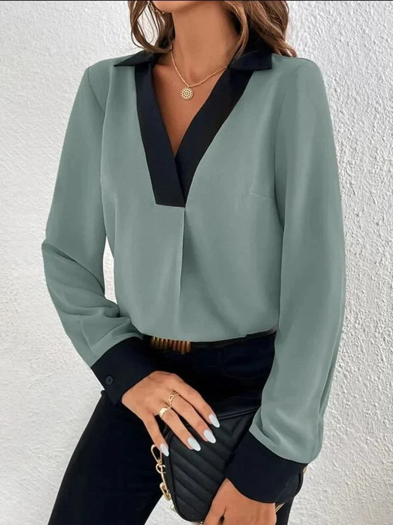 Nola – Elegante Business-Bluse