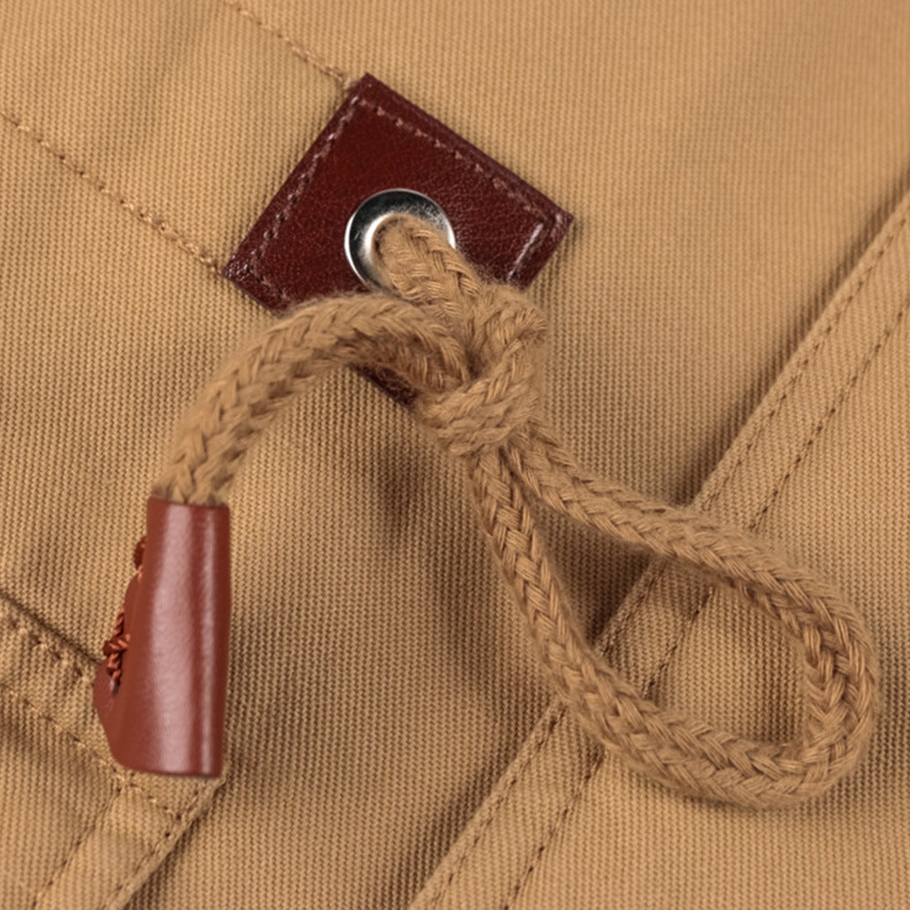 Dominic - Elegante Samtjacke mit abnehmbarer Kapuze für Herren