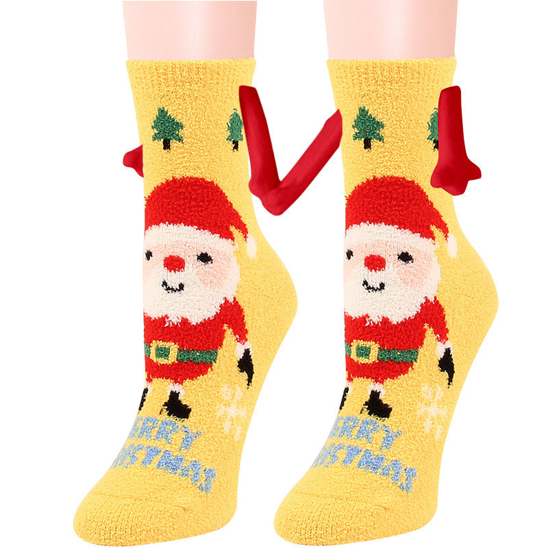 Cailin - Stylische Damen-Weihnachtssocken aus Fleece