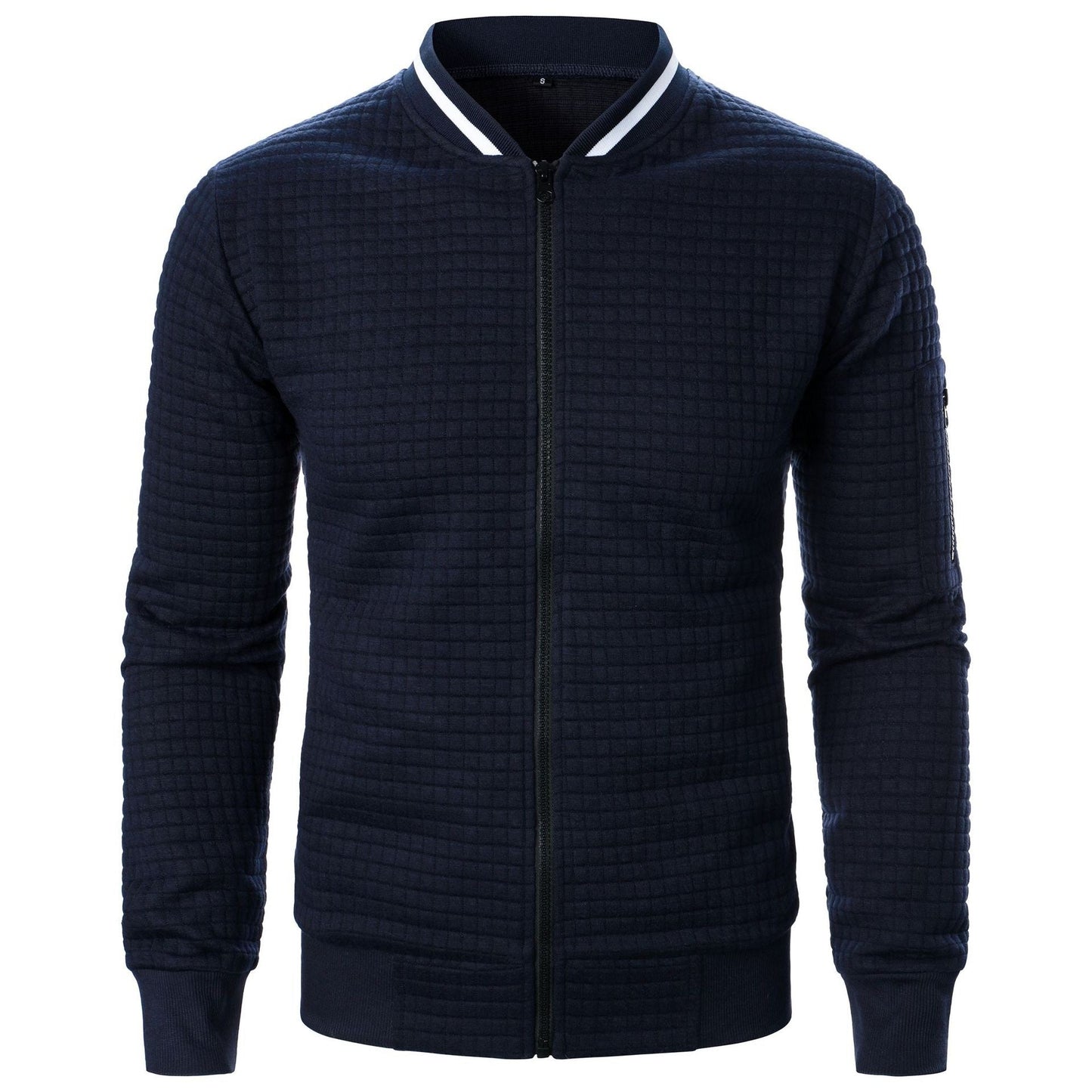 Malcom - Moderner Herrenpullover mit Reißverschluss