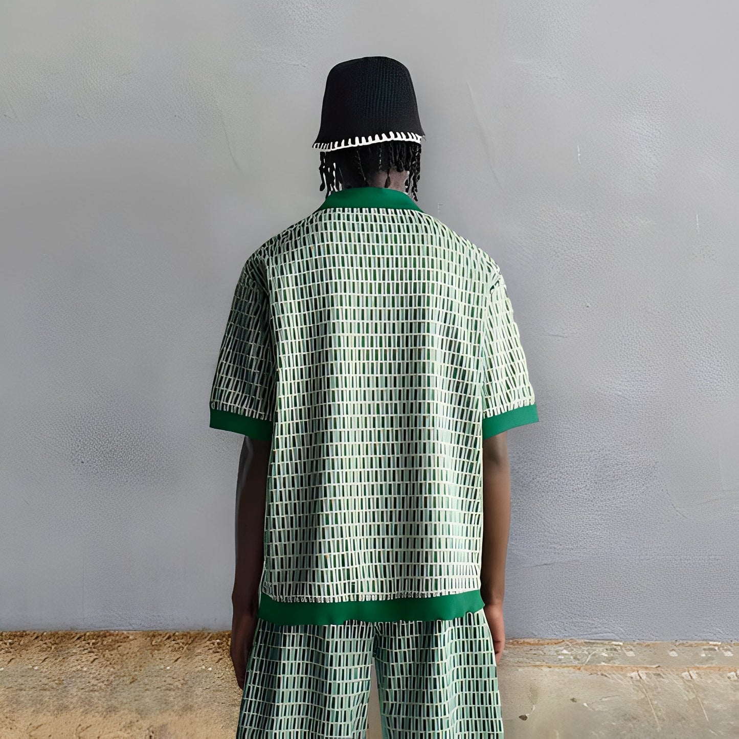 Atem - Stilvolles Hemd und Shorts Set für Herren