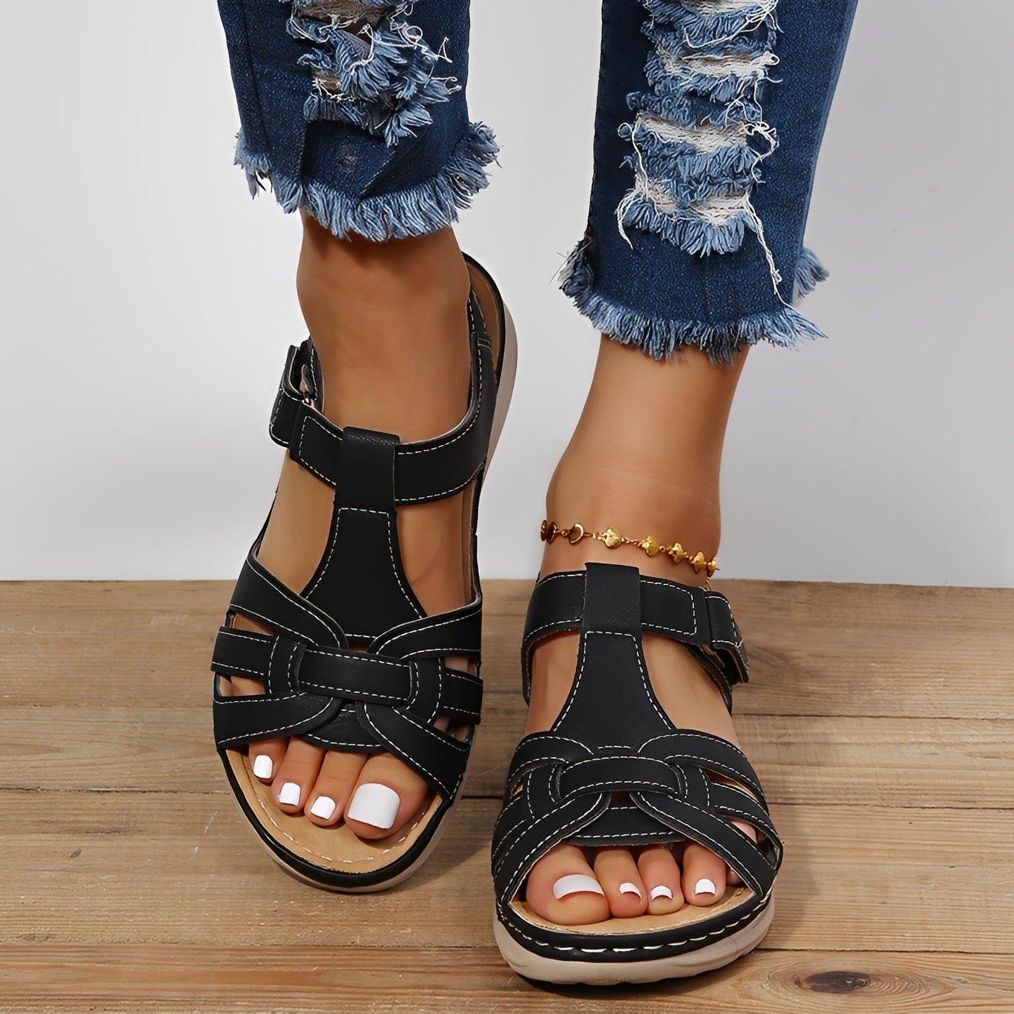 Anaïs - Vintage-Sandalen für Damen