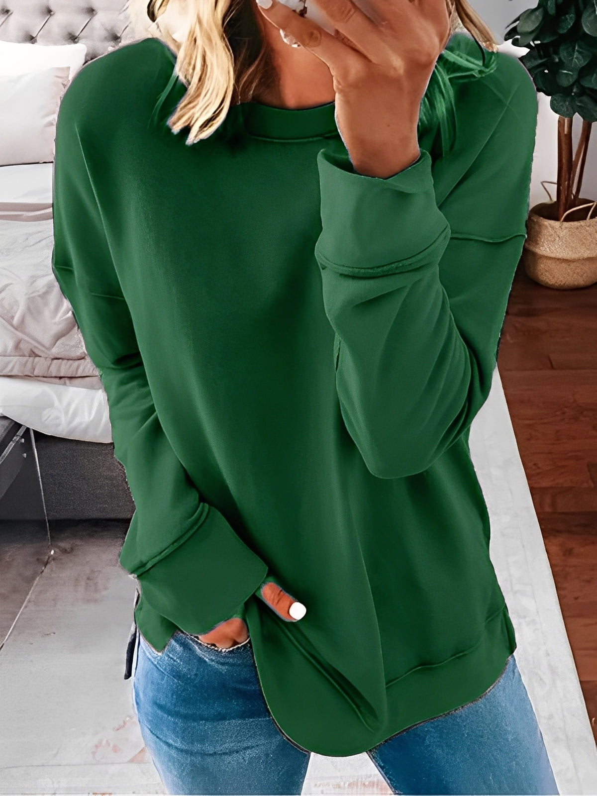 Charnette - Bequemer, Retro-Pullover für Frauen