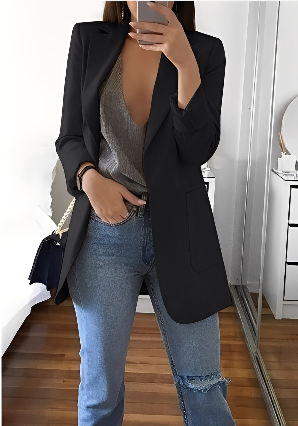 Stephanie - Eleganter, eng geschnittener Damenblazer