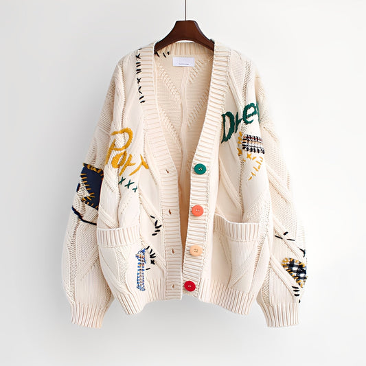 Chantelle - Elegant bestickte Damenstrickjacke