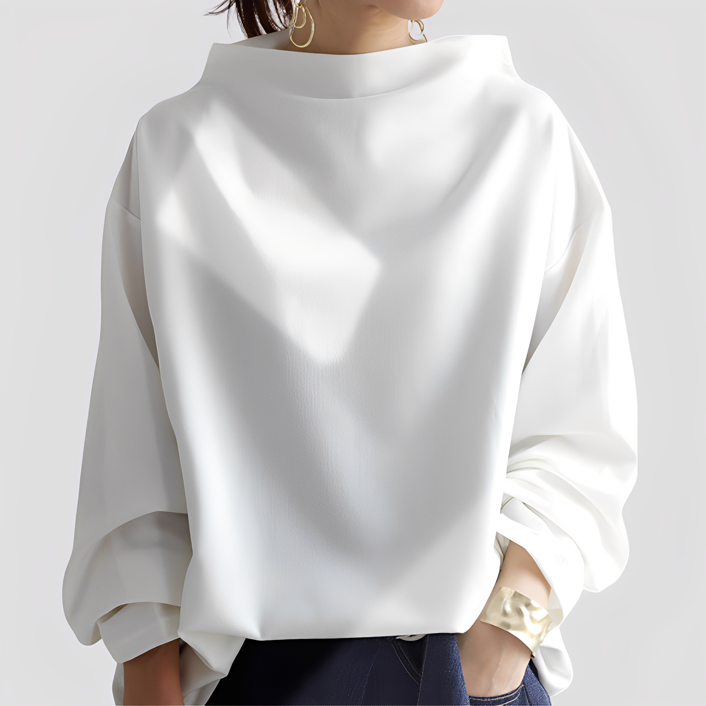 Romayne - Eleganter Damen-Rollkragenpullover