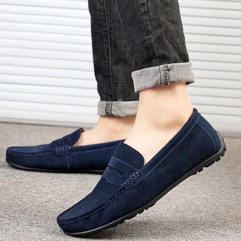 Gibson - Vintage-Wildleder-Loafer für Herren