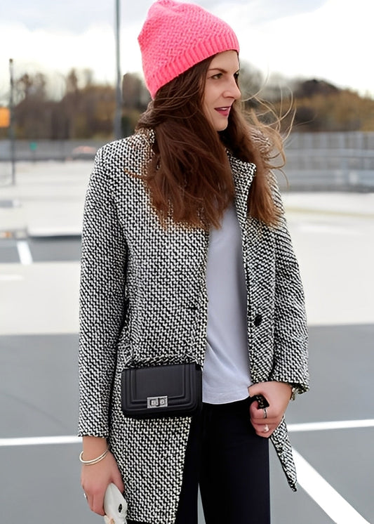 Pamelia - Eleganter langer Damenmantel