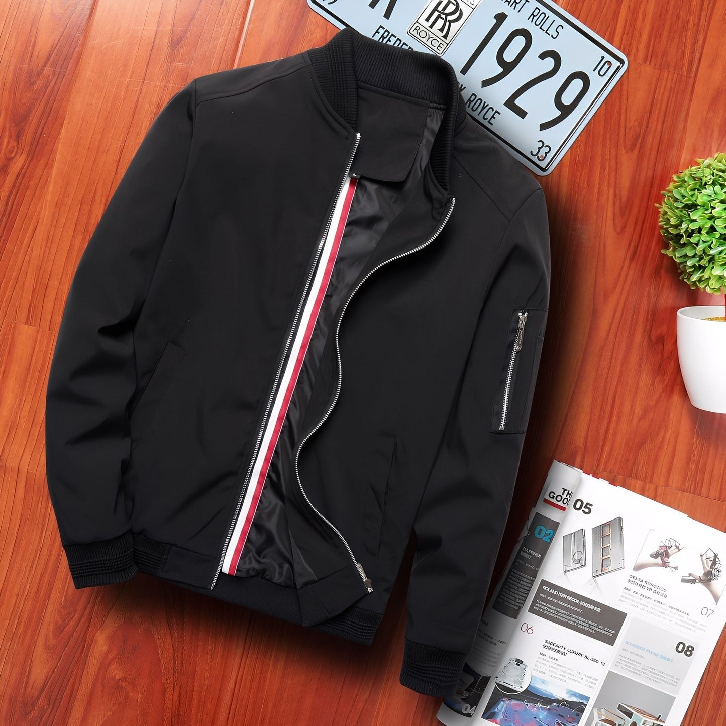 Leonard - Modische Herren-Bomberjacke