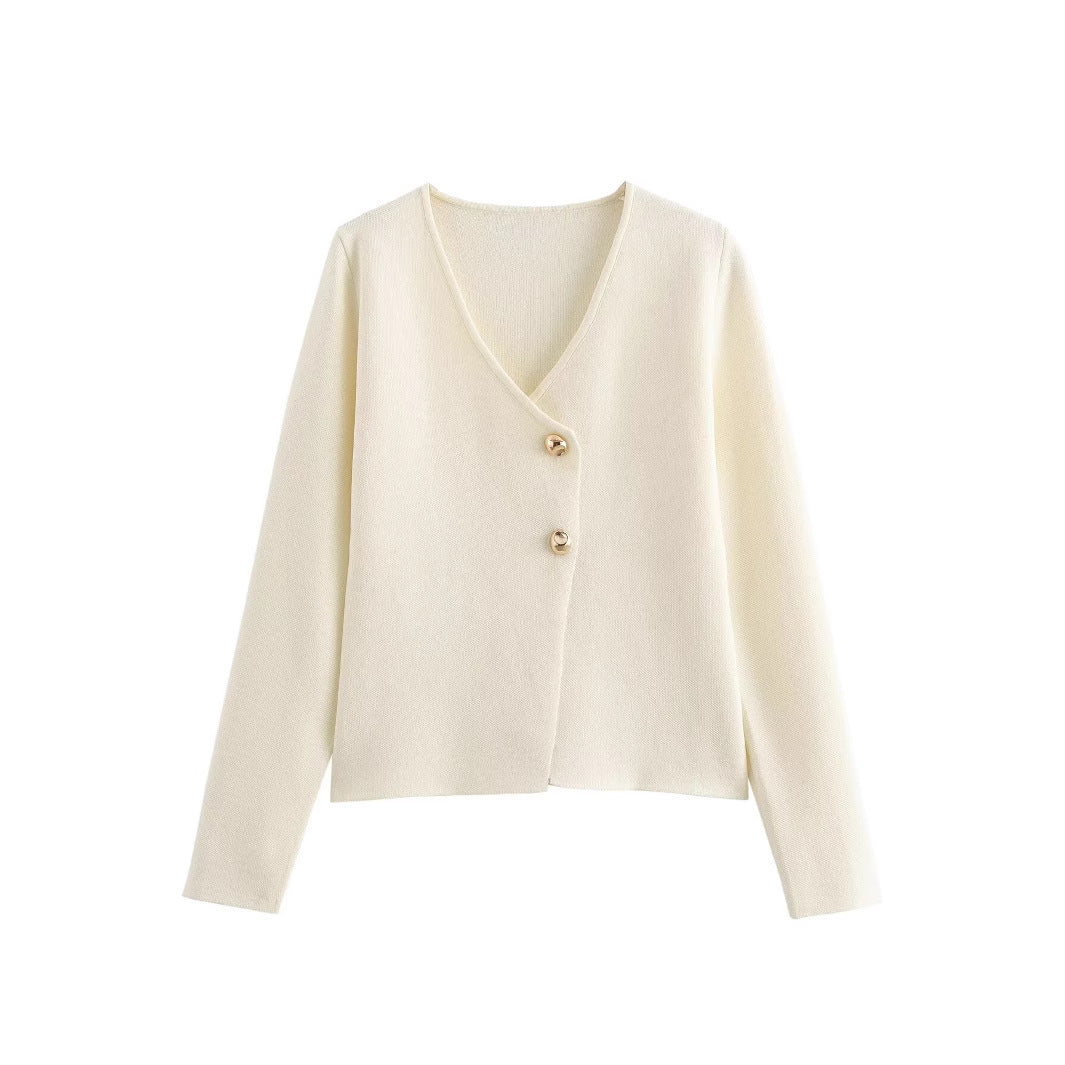 Sherry - Eng geschnittener Strickcardigan für Damen
