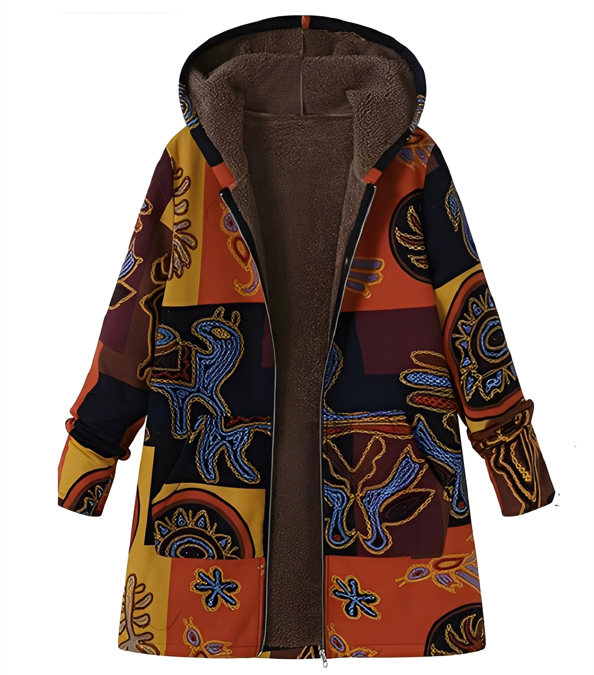 Jaslene - Traditioneller, warmer und dicker Damen-Parka