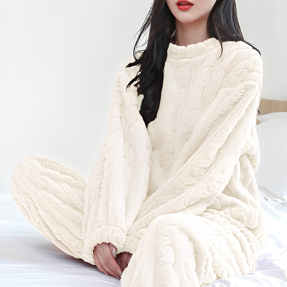 Kilie - Angenehmes, warmes Fleece-Set für Damen