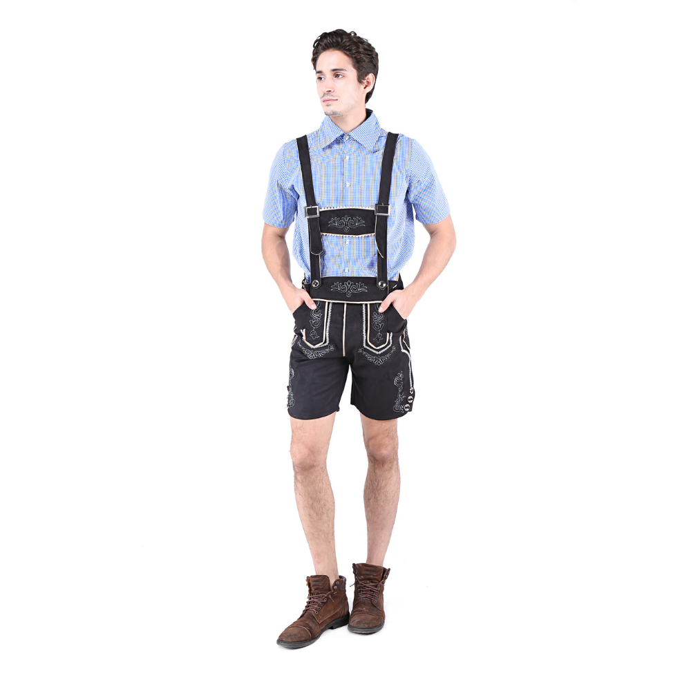 Burton - Traditionelles Oktoberfest-Outfit für Damen mit Hosenträgern