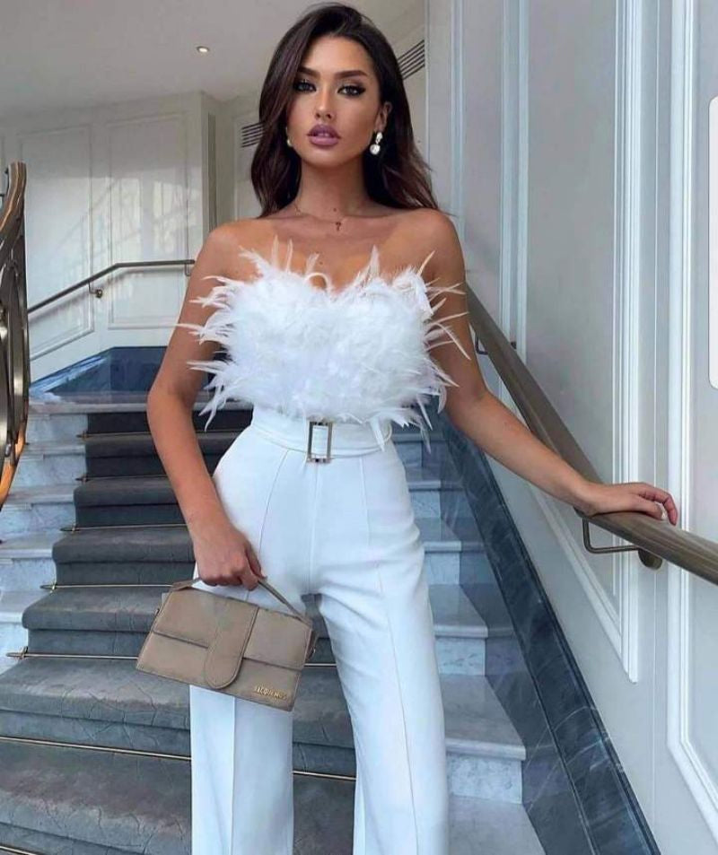 StyleLeap – Eleganter Einteiler mit Röhren-Top