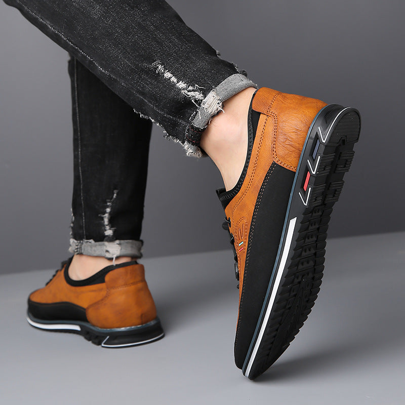 Aaron - Bequeme rutschfeste Lederschuhe für Männer