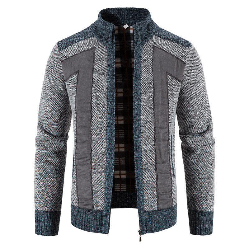 Domenic - Gemütliche Fleecejacke mit Reißverschluss für Männer