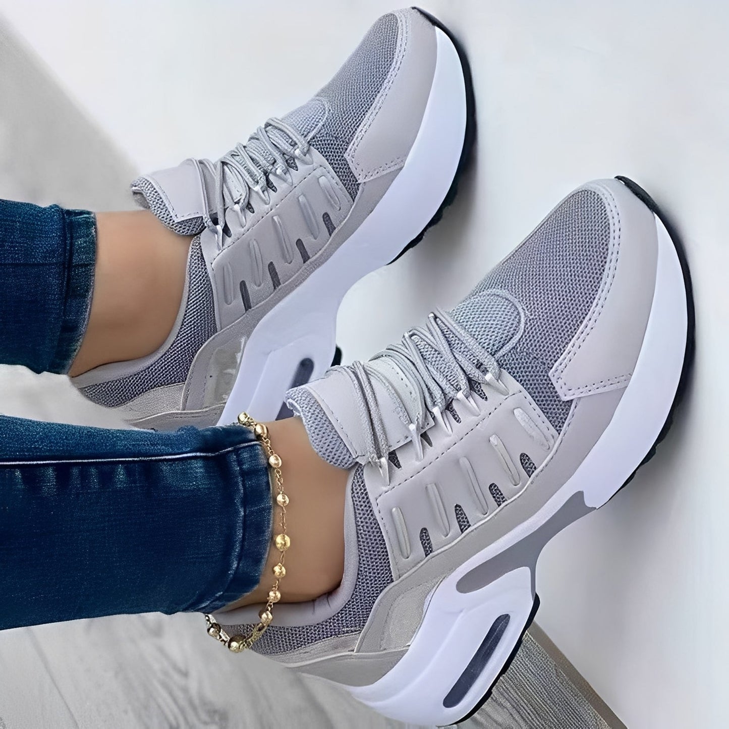 Evaline - Bequeme Mesh-Sneaker für Damen