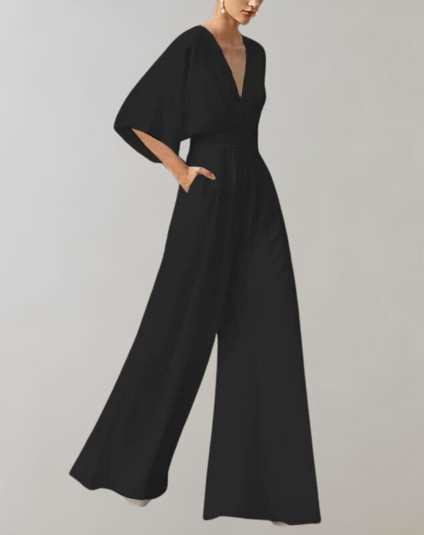 Yoko – Lässiger Overall mit weitem Bein