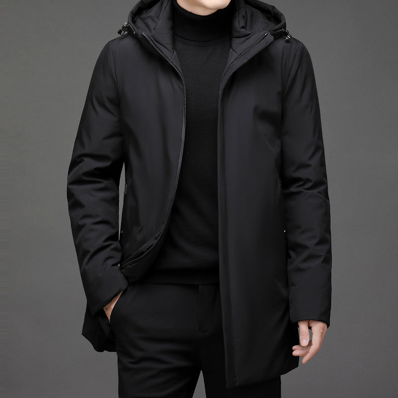 Gerrard - Warme Herrenjacke mit Kapuze