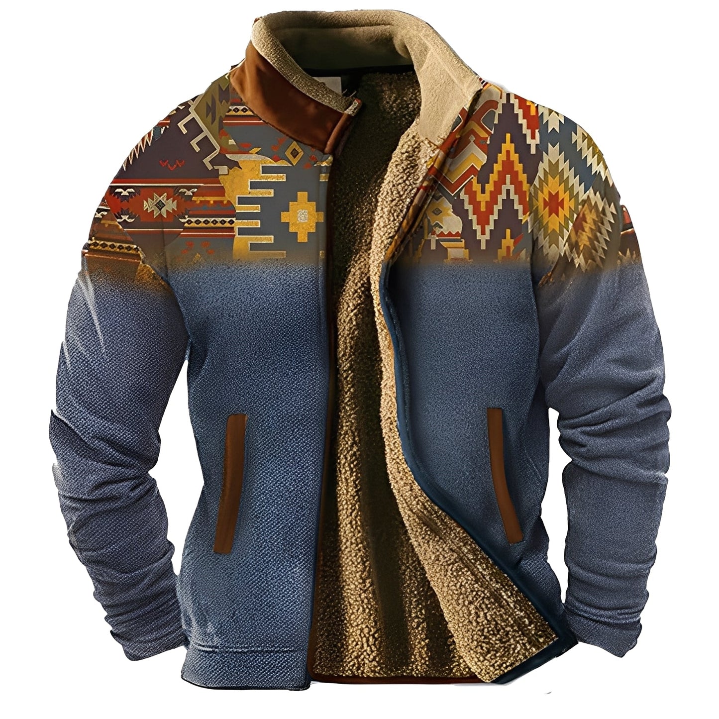 Todd - Elegante, warme Herren-Fleecejacke