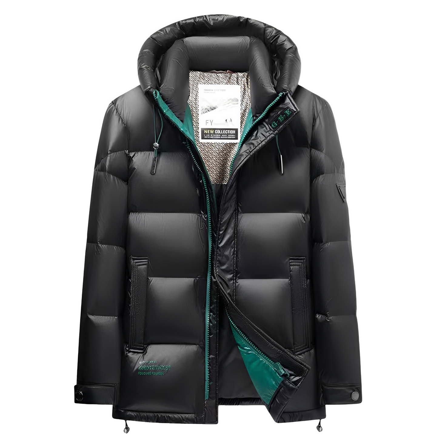 Harold - Herren-Daunenjacke mit Kapuze für kühles Wetter