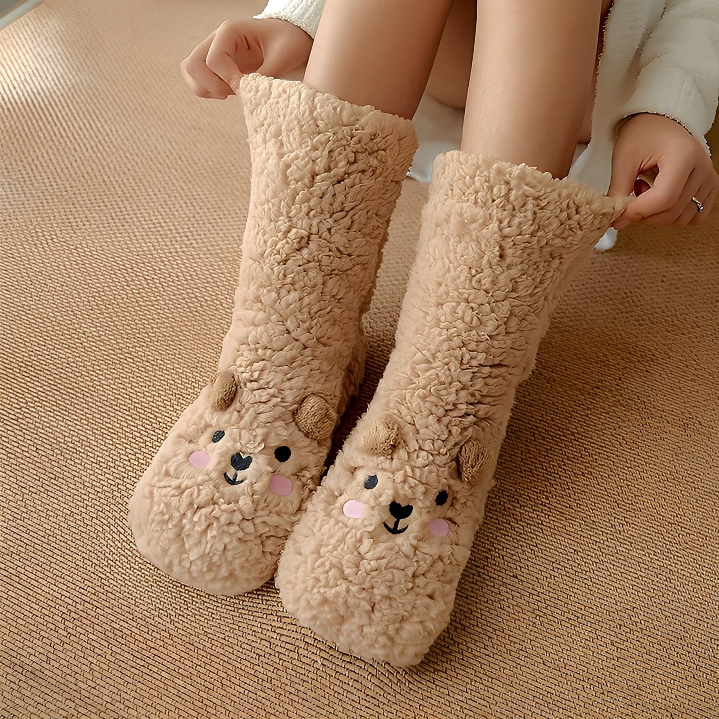 Caelie - Modische, weiche, dicke Fleece-Socken für Damen