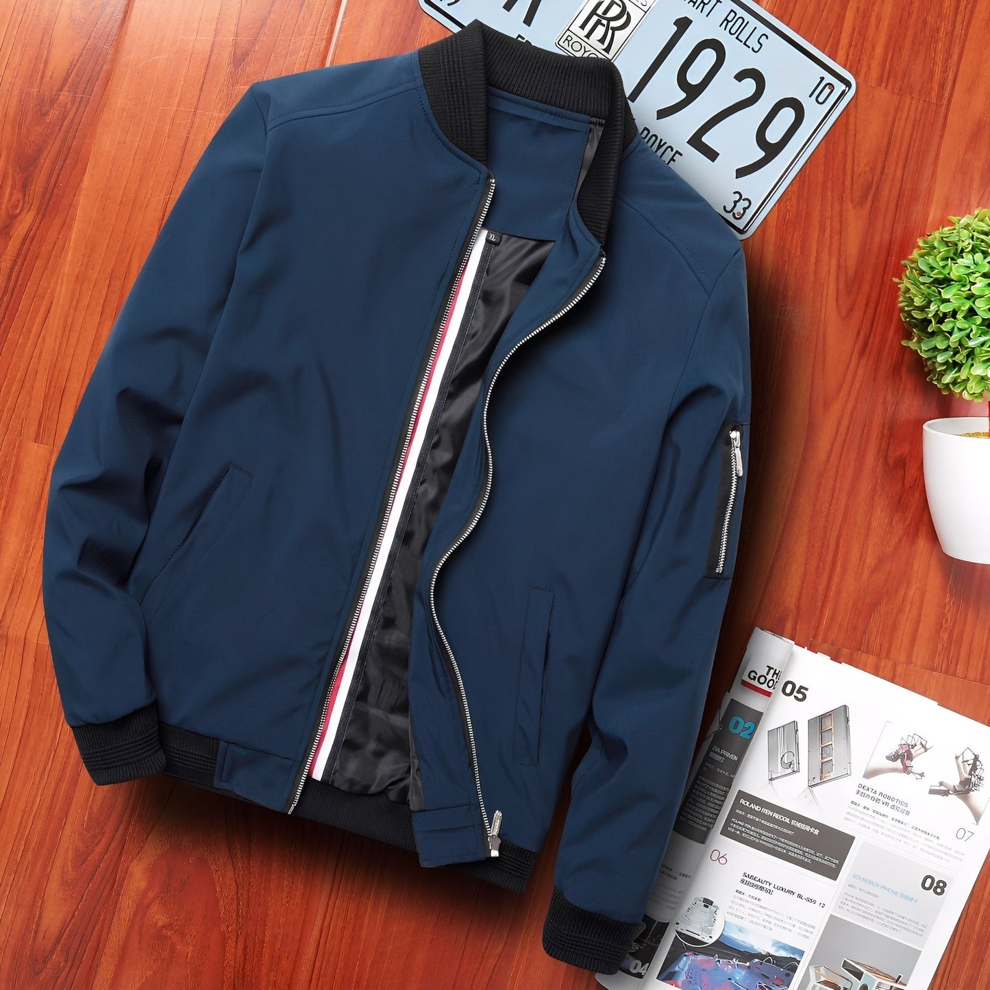 Leonard - Modische Herren-Bomberjacke