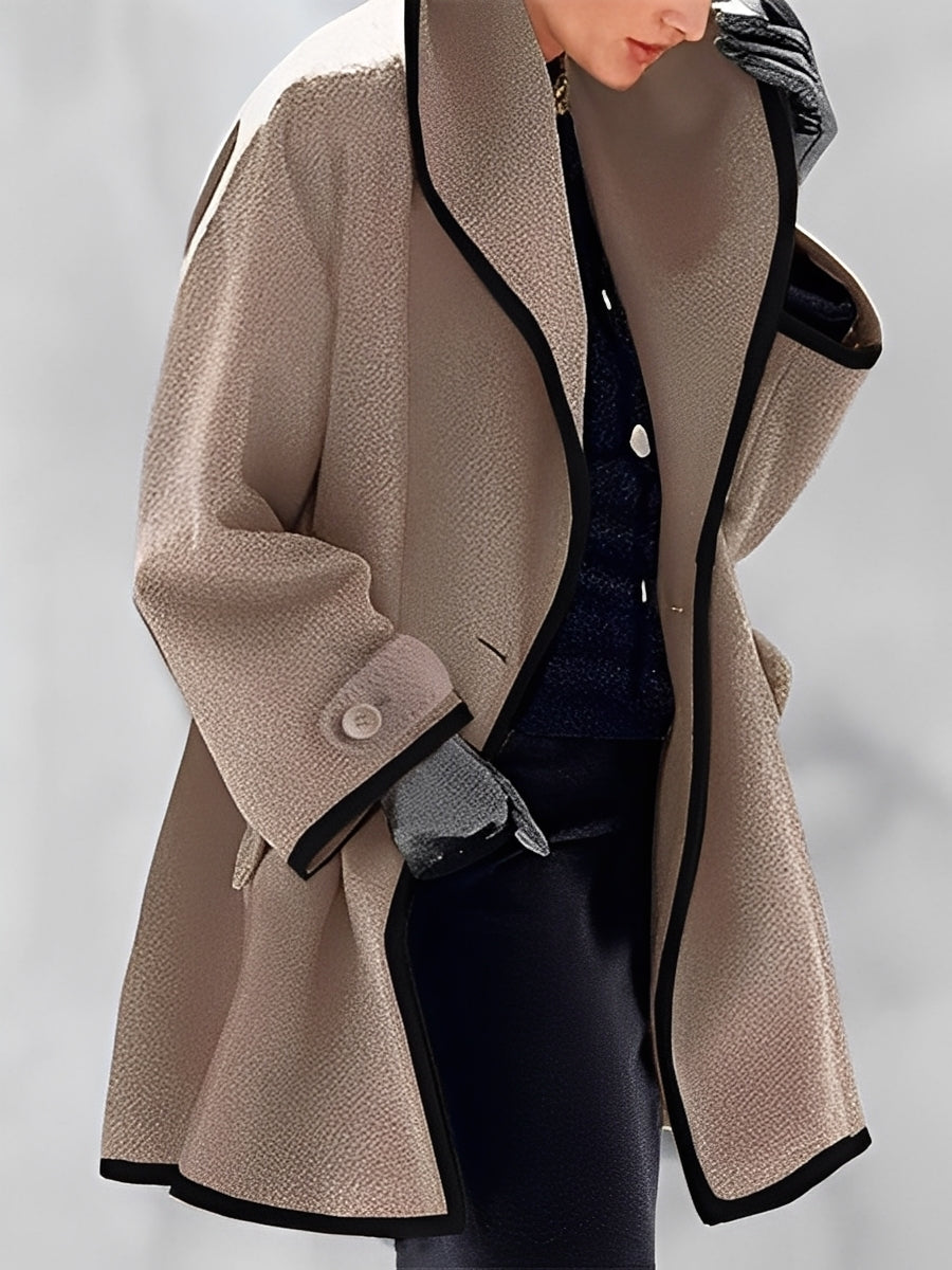 Mikayla - Kuschelige Damen-Wolljacke mit Kapuze