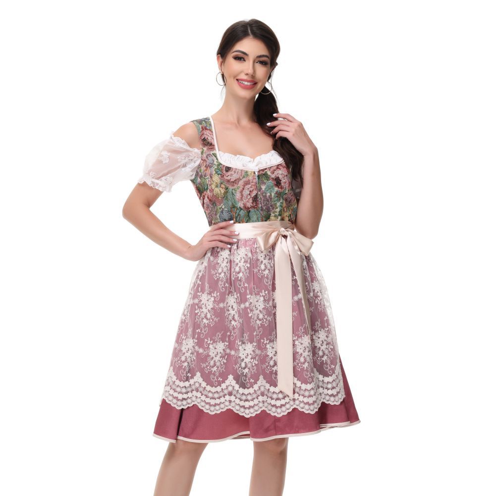 Esmaralda - Elegantes Oktoberfest-Dirndl aus Spitze für Damen