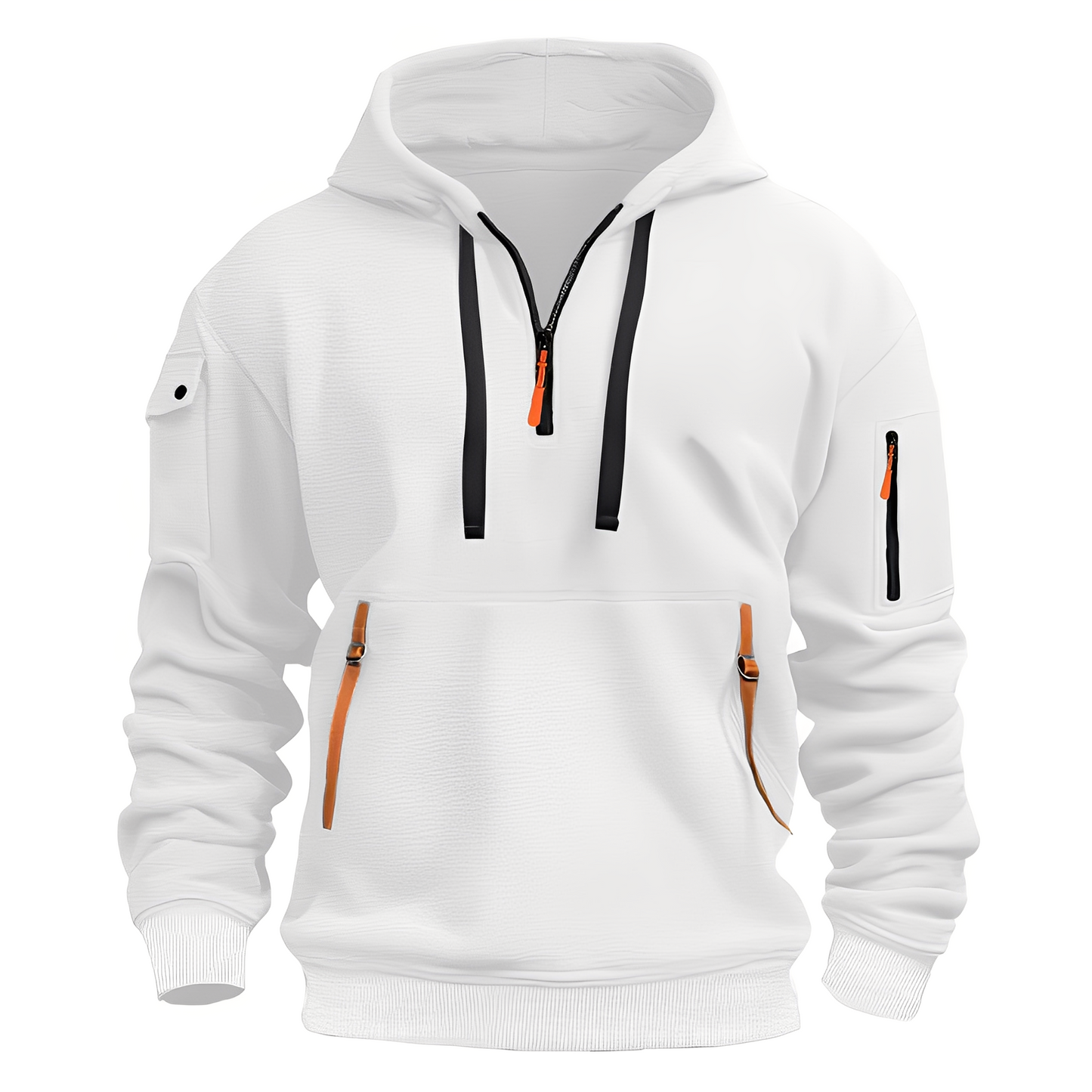 Cornell - Komfortabler Herren-Hoodie mit Reißverschluss