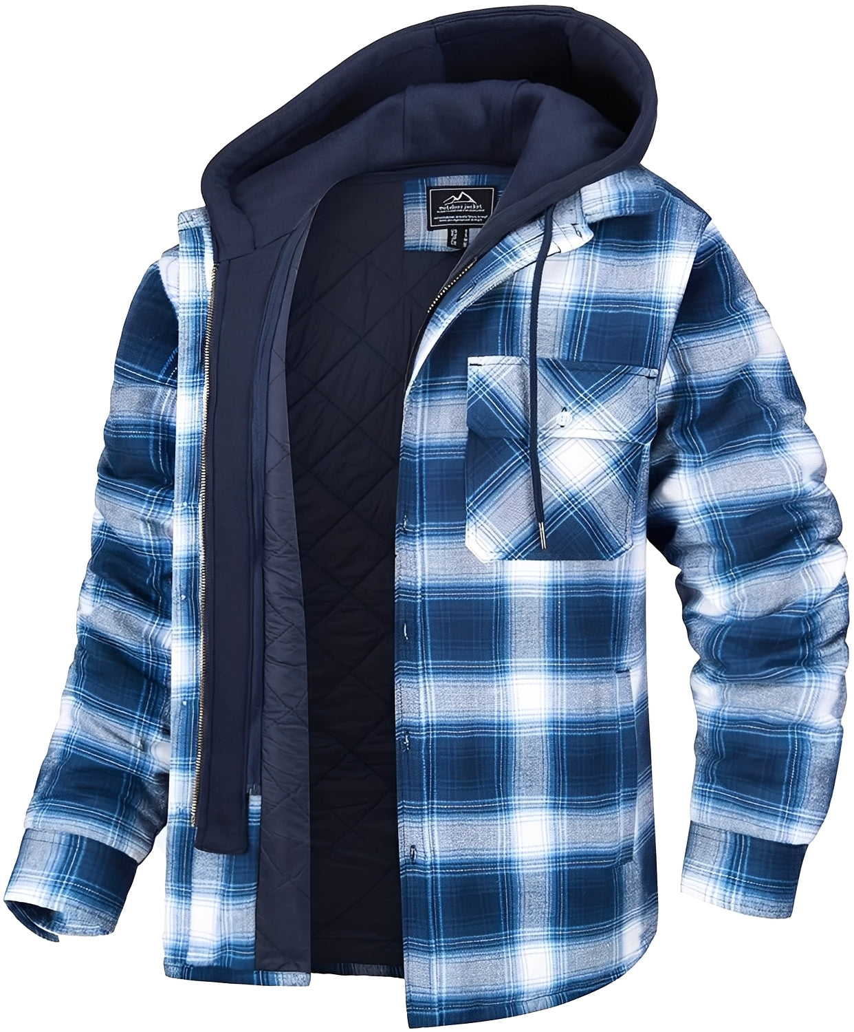 Roswell - Freizeitjacke für Herren im Karomuster