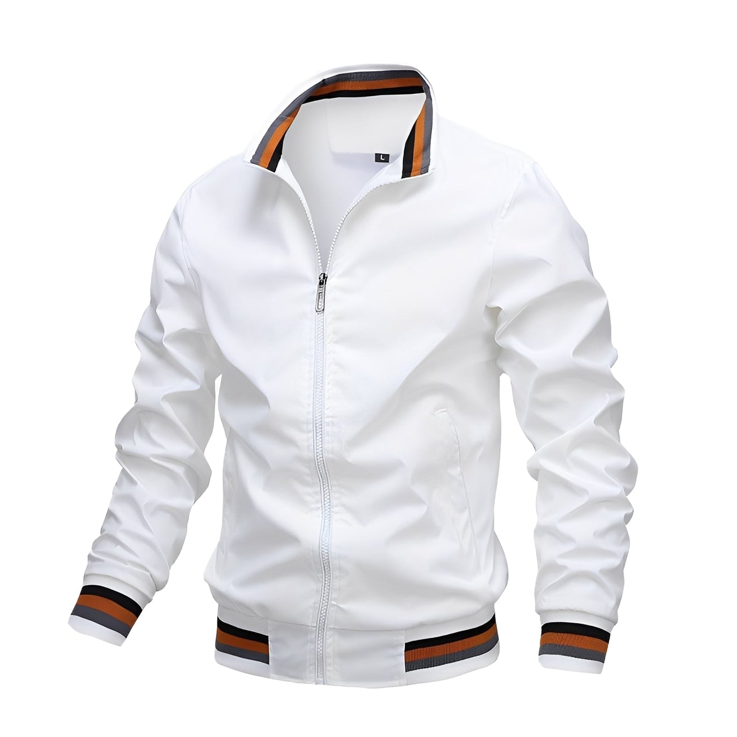 Jeremy - Coole Herren-Bomberjacke mit Streifen