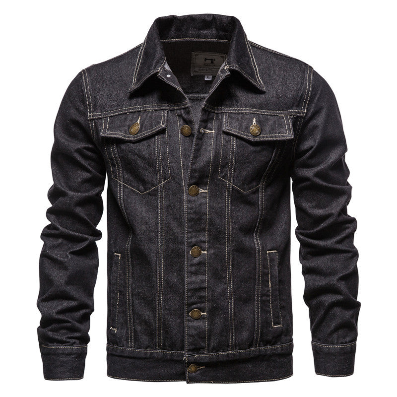 Jameson - Klassische Herren-Jeans-Truckerjacke