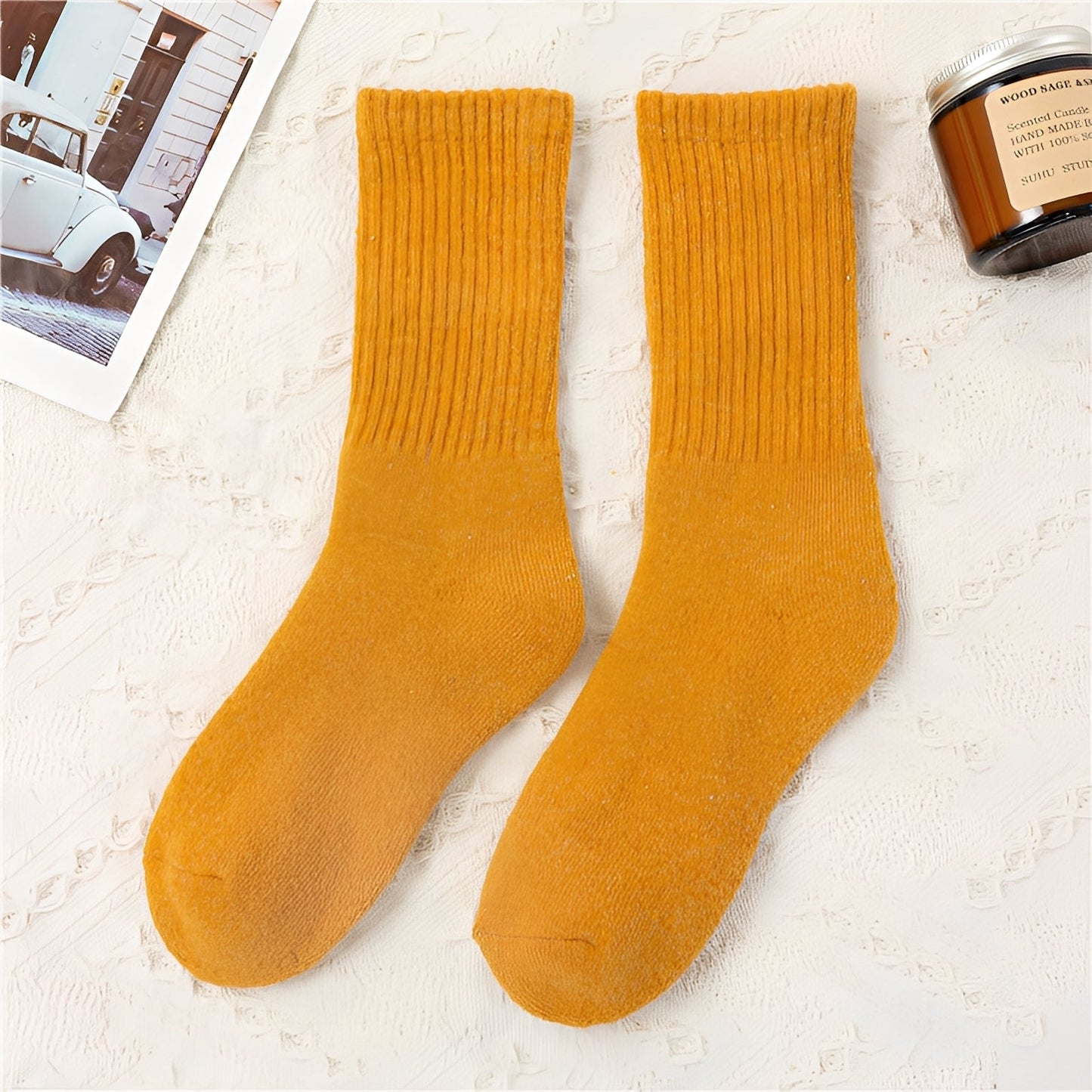 Carmella - Unisex-Socken, warm, dick und gemütlich