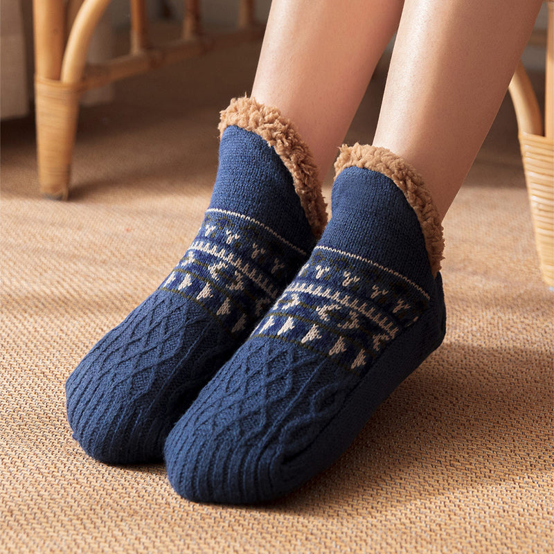 Nichole - Elegante, warme Anti-Rutsch-Socken für Frauen